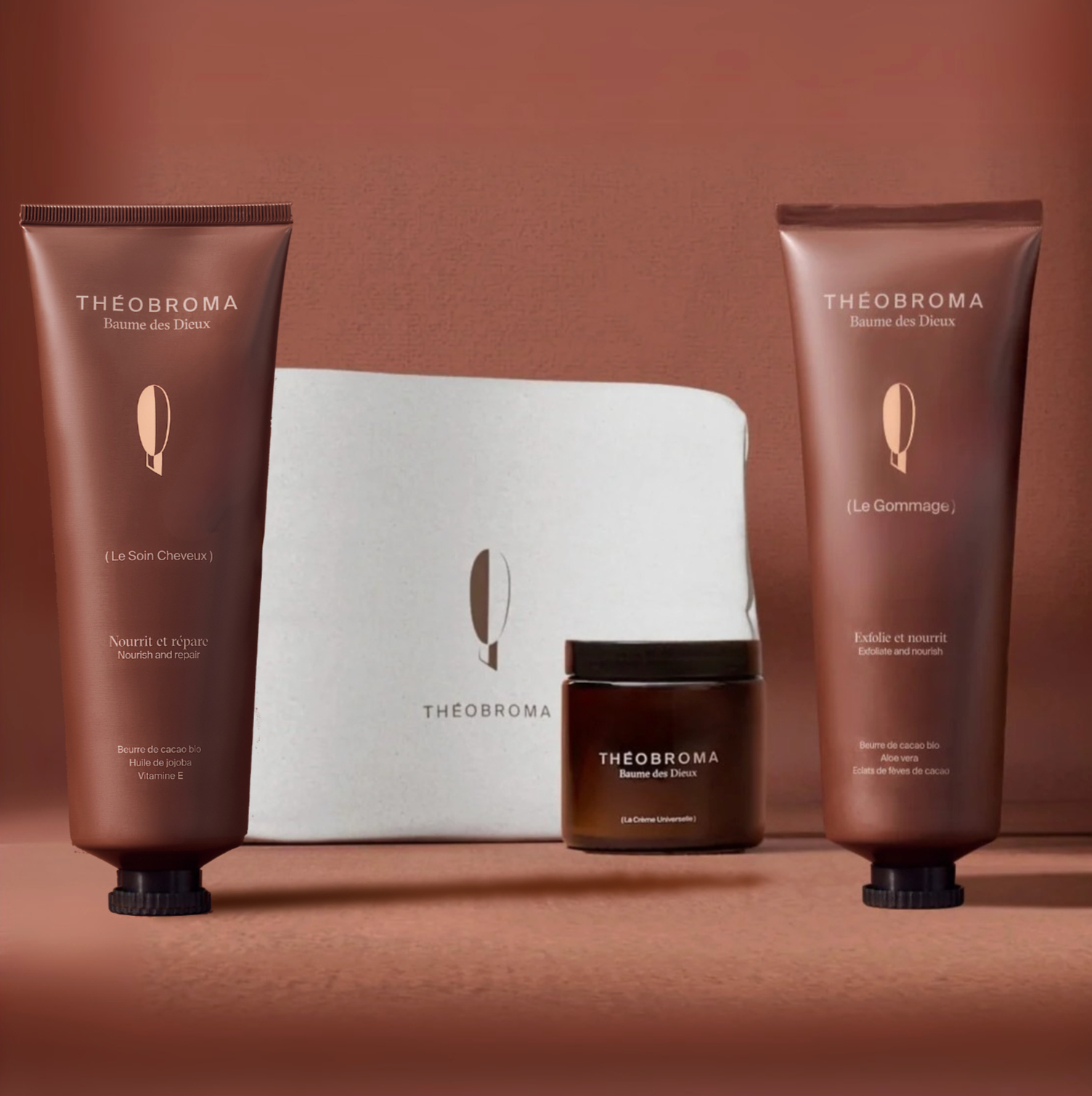 Body Discovery Pouch ( Universal Cream + Hair Mask + Scrub )